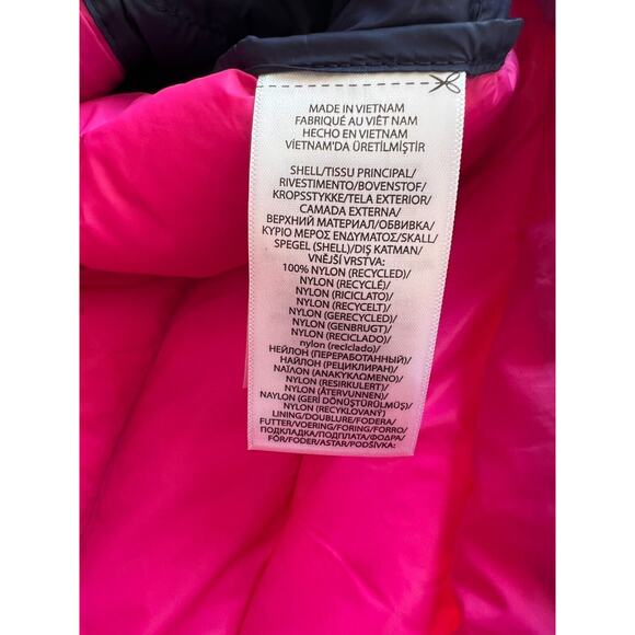 Polo Ralph Lauren Colorblock Bomber Jacket - Navy, Blue, Pink - Picture 8 of 12